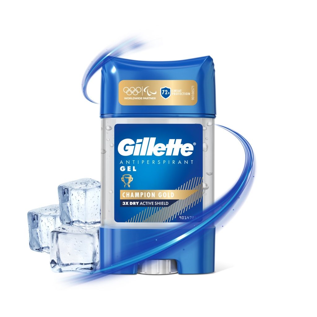 Gillette Champion Gold izzadásgátló gél (2x70 ml)