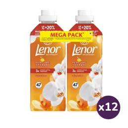   INGYENES SZÁLLÍTÁS - Lenor Orchid & Vanilla öblítő 12x1974 ml (1128 mosás)