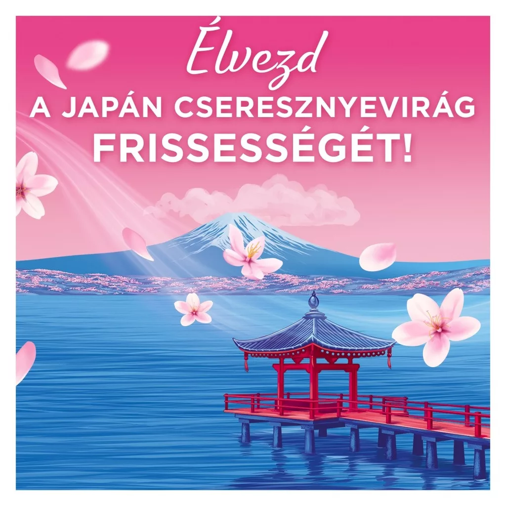 Ariel All-in-1 PODS+ Mosókapszula Japanese Blossom (2x30 db)