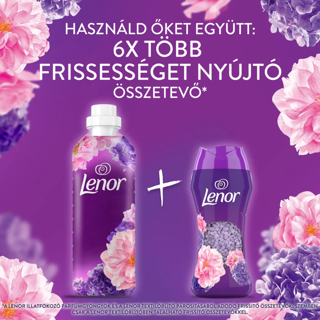 Lenor Floral Bouquet öblítő 6x2x987 ml (576 mosás)