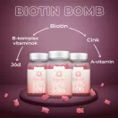 3 havi Magic Hair Biotin Bomb gumivitamin kúra + 1 db Magic Hair Hot Brush meleglevegős hajformázó csomag