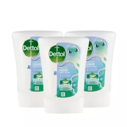   Dettol folyékony szappan utántöltő, Kids - Aloe Vera (3x250 ml)
