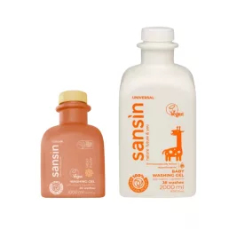   Sansin Sansin Baby Universal mosógél (2 liter) + Heat Flow colour mosógél (1 liter)