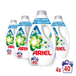   Ariel Greek Island folyékony mosószer 4x1,8 liter (160 mosás)