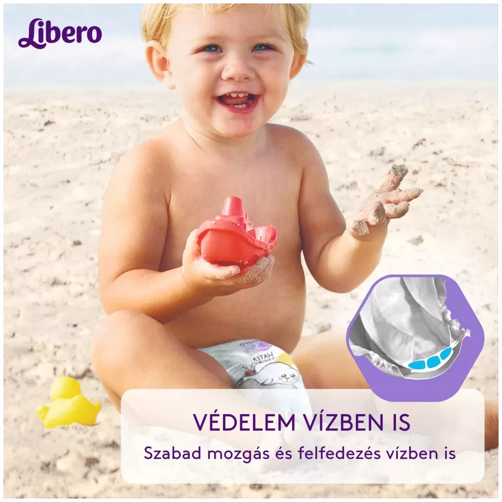 Libero Swimpants small úszópelenka 7-12 kg, 24 db
