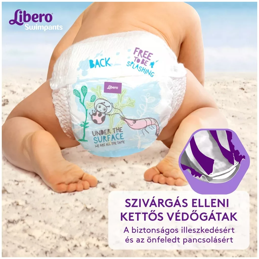Libero Swimpants small úszópelenka 7-12 kg, 24 db