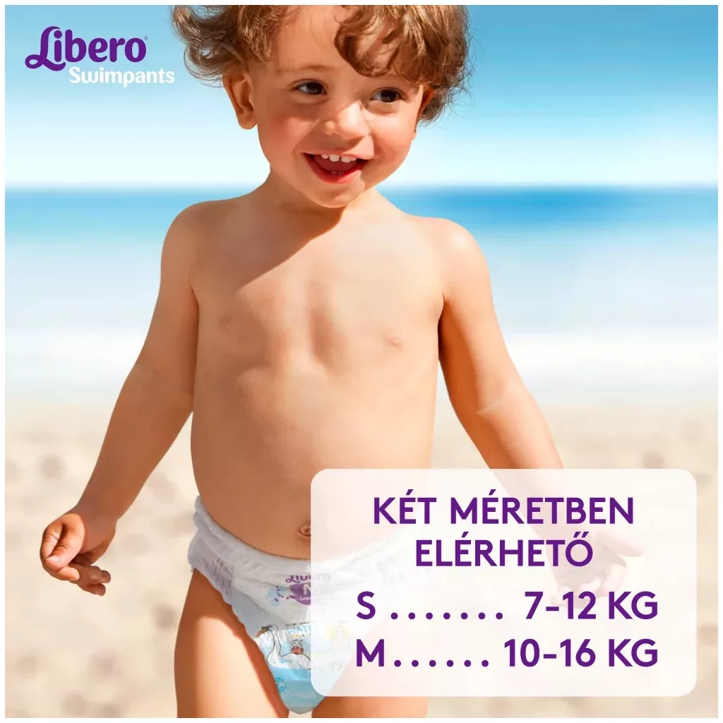 Libero Swimpants small úszópelenka 7-12 kg, 24 db