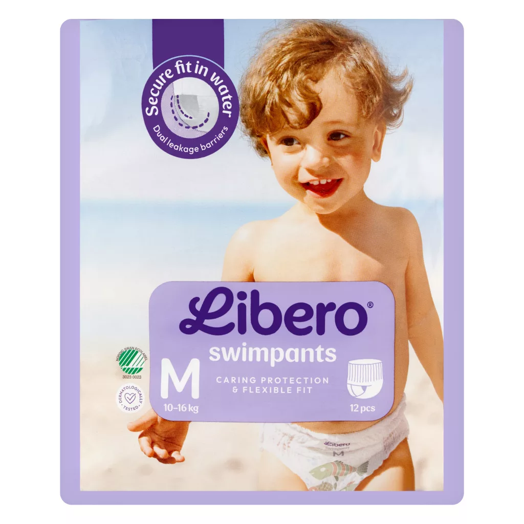 Libero Swimpants medium úszópelenka 10-16 kg, 24 db