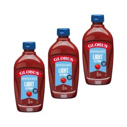 Globus Light Ketchup, flakonos (3x460 g)