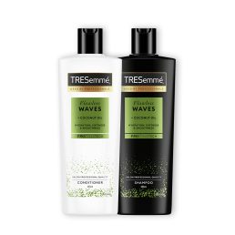   TRESemmé Flawless Waves hullámos és göndör hajra sampon (400 ml) + balzsam (400 ml)