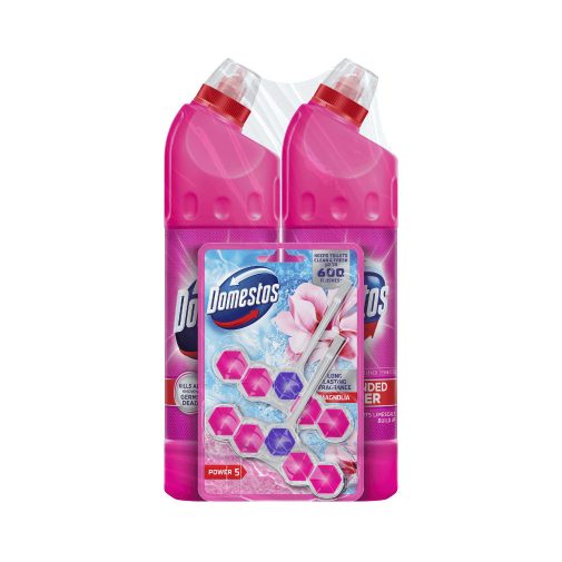Domestos Pink csomag + ajándék vileda