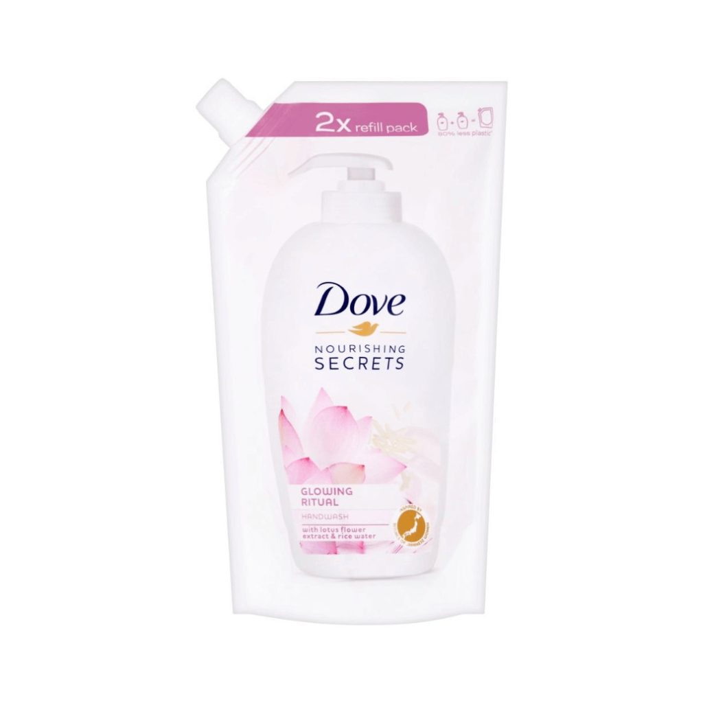 Dove folyékony krémszappan utántöltő, Glowing Ritual (3x500 ml)