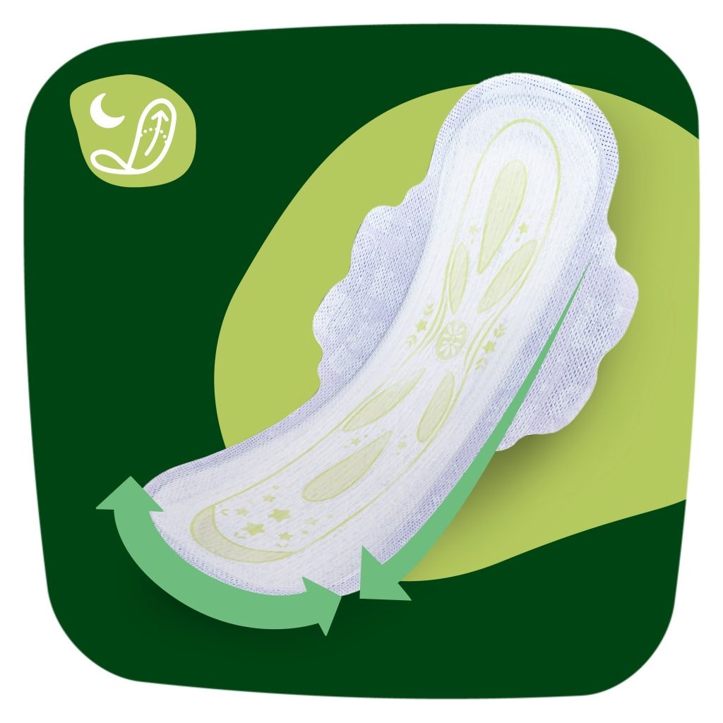 Naturella Ultra Night Plus egészségügyi szárnyas betét, 5-ös méret (24 db)