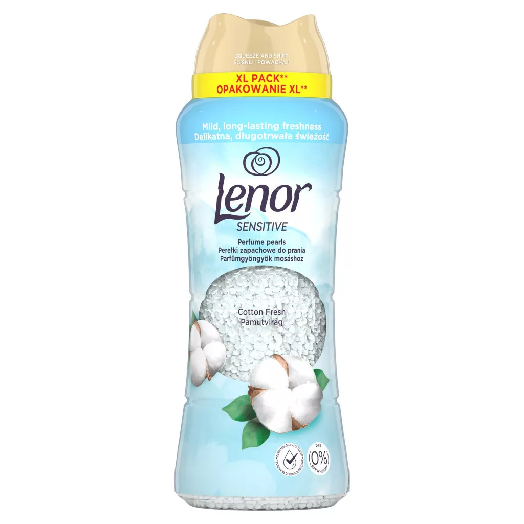 Lenor Parfümgyöngy Cotton Fresh 2x495 g (82 mosás)