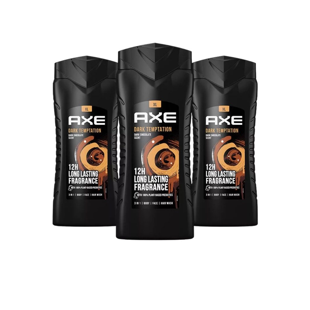 AXE tusfürdő Dark Temptation (3x400 ml)