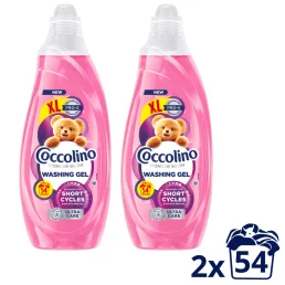 Coccolino mosógél ultra care 4,32 liter (108 mosás)