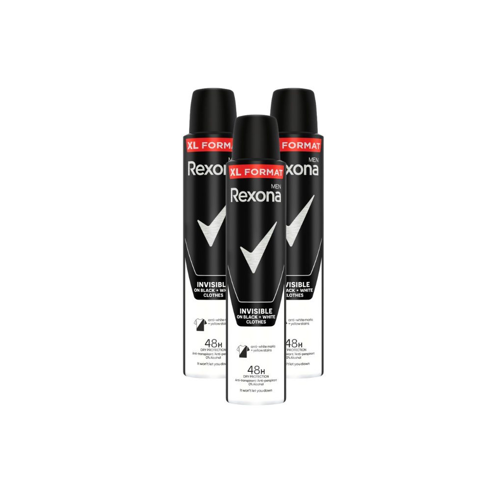Rexona Men Invisible izzadásgátló (3x200 ml)