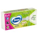 Zewa Deluxe Camomile Comfort 3 rétegű illatosított papírzsebkendő (3x90 db)