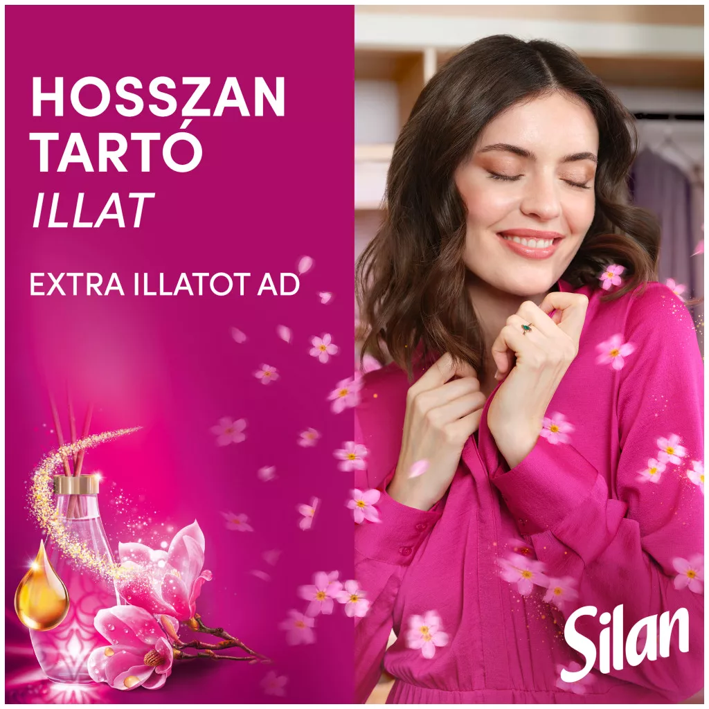 Silan Aromatherapy Magnolia öblítő 2x1100 ml (100 mosás)