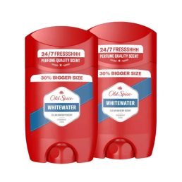 Old Spice Whitewater stift dezodor férfiaknak (2x65 ml)