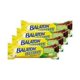   Balaton Expressz étcsokoládéval mártott pisztácia ízű szelet karamellel (4x35 g)