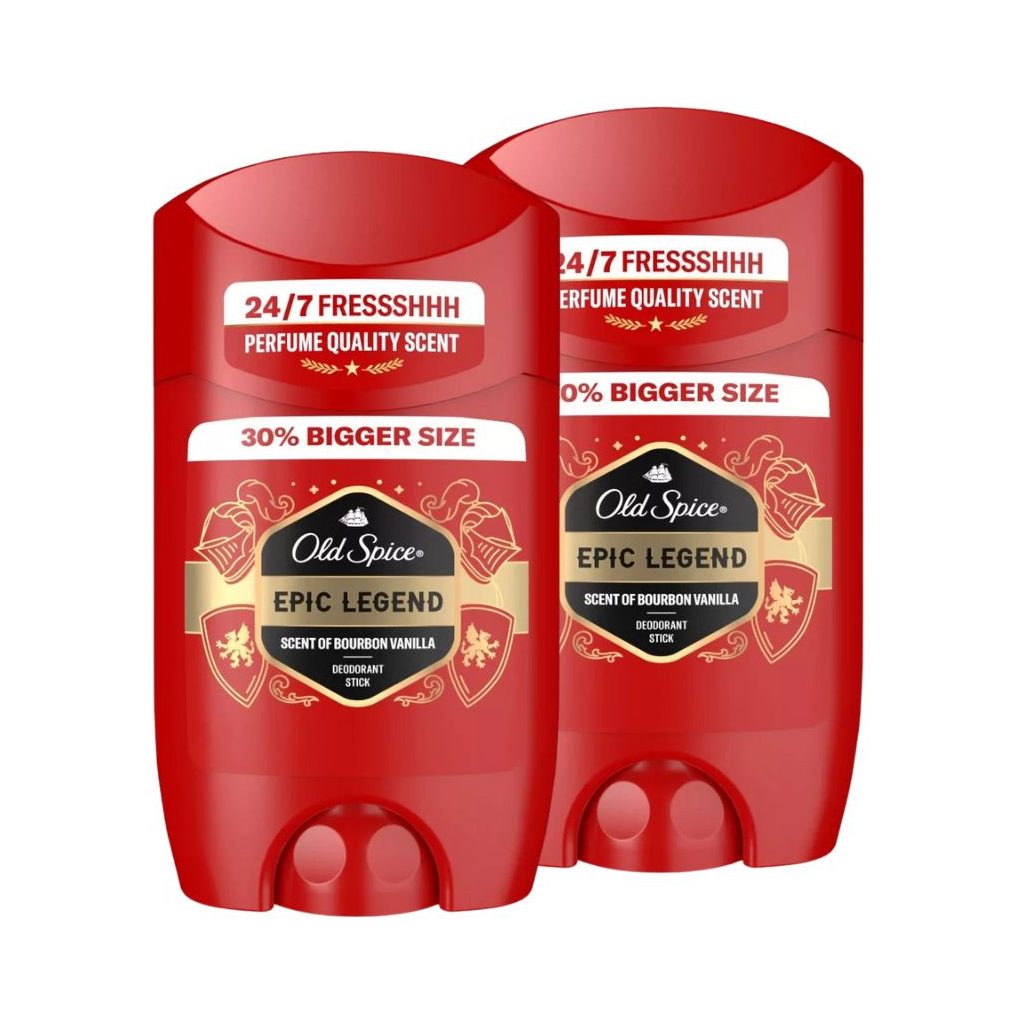 Old Spice Epic Legend stift dezodor férfiaknak (2x65 ml)