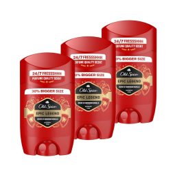 Old Spice Epic Legend stift dezodor férfiaknak (3x65 ml)