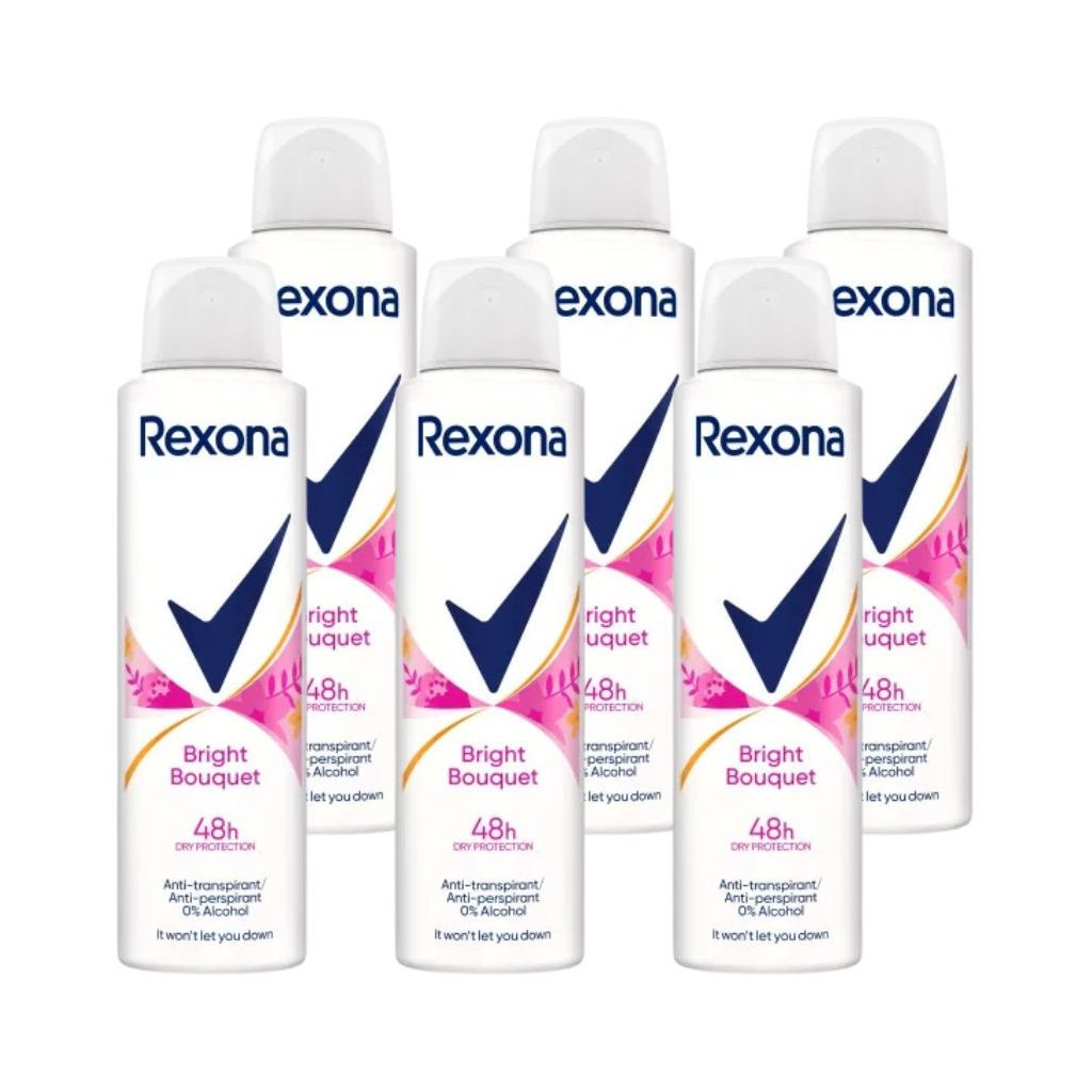 Rexona Sexy Bouquet izzadásgátló spray 6x150 ml