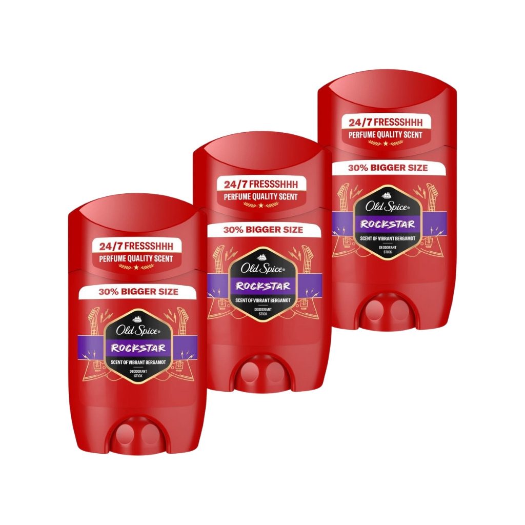 Old Spice Rockstar deo stift (3x65 ml)