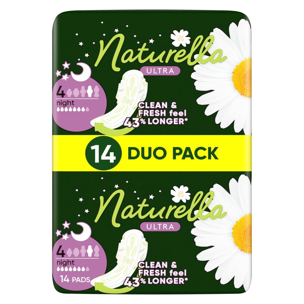 Naturella Ultra Night Szárnyas Betét (2x14 db)
