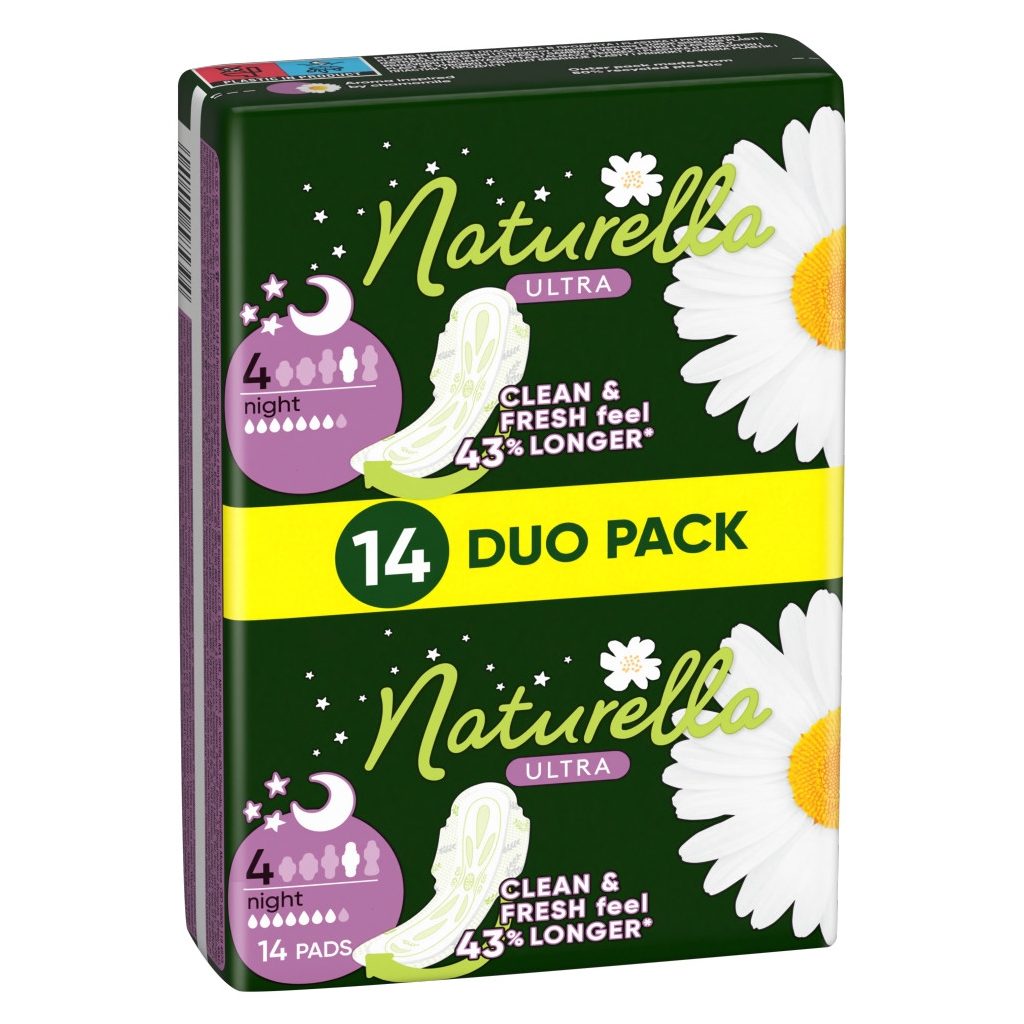 Naturella Ultra Night Szárnyas Betét (2x14 db)
