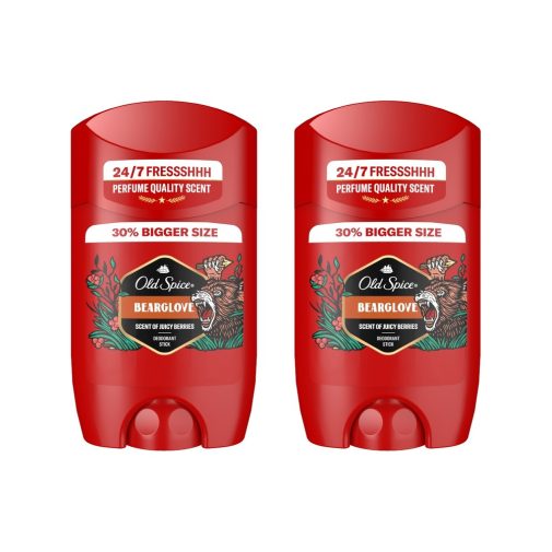 Old Spice Bearglove stift dezodor férfiaknak (2x65 ml)