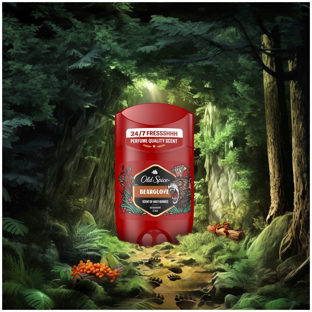 Old Spice Bearglove stift dezodor férfiaknak (3x65 ml)