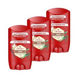 Old Spice Oasis stift dezodor férfiaknak (3x65 ml)