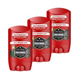 Old Spice Wolfthorn stift dezodor férfiaknak (3x65 ml)