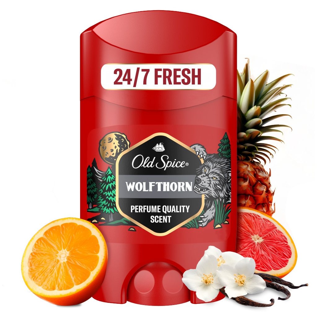 Old Spice Wolfthorn stift dezodor férfiaknak (3x65 ml)