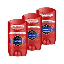 Old Spice Captain stift dezodor férfiaknak (3x65 ml)