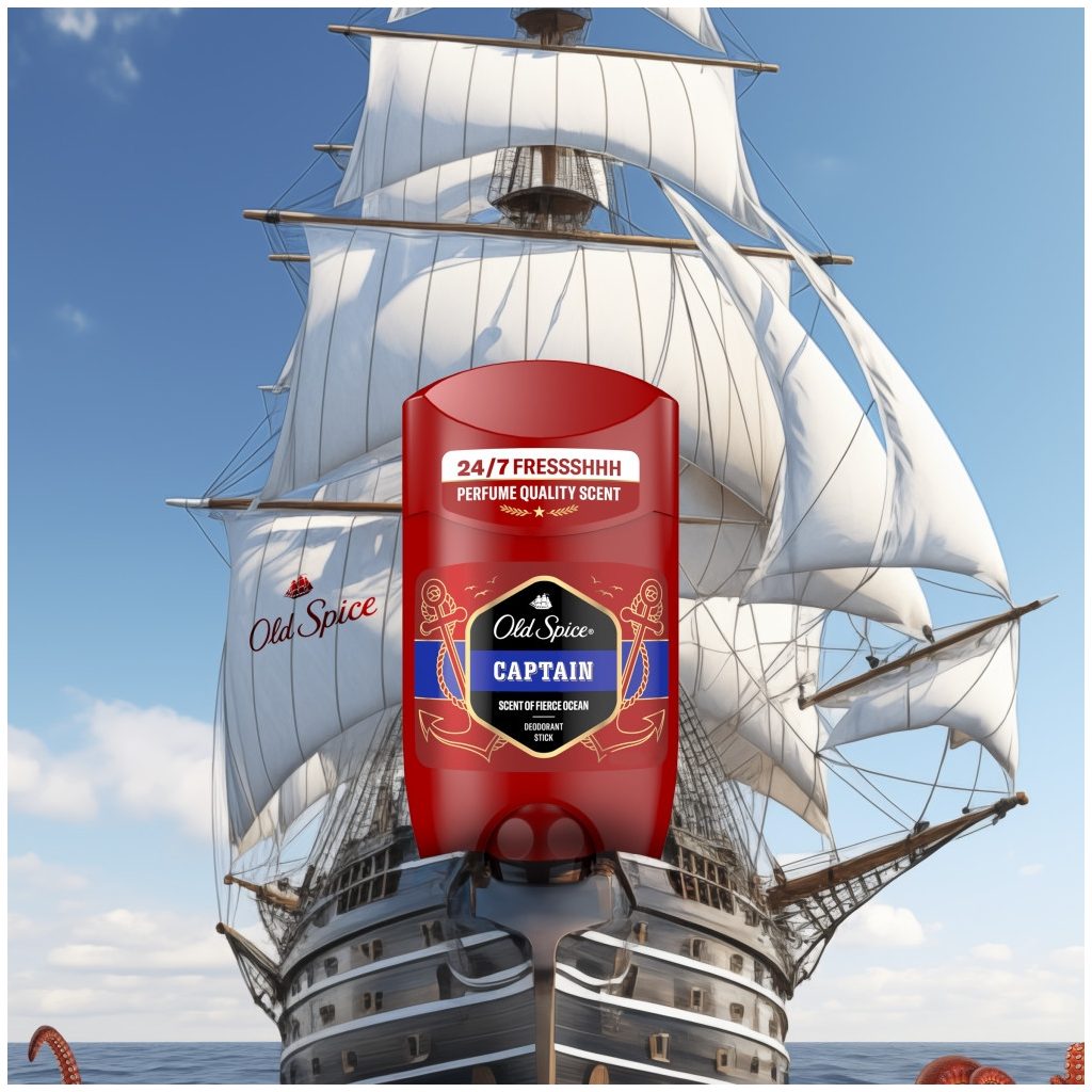 Old Spice Captain stift dezodor férfiaknak (3x65 ml)