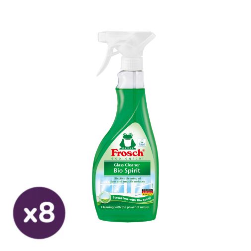 Frosch Ablaktisztító Spirituszos spray 8x500 ml