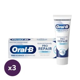   Oral-B Professional fogínyvédő és zománchelyreállító fogkrém (3x75 ml)