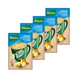 Knorr instant 3 Sajtos krémleves (4x17 g)