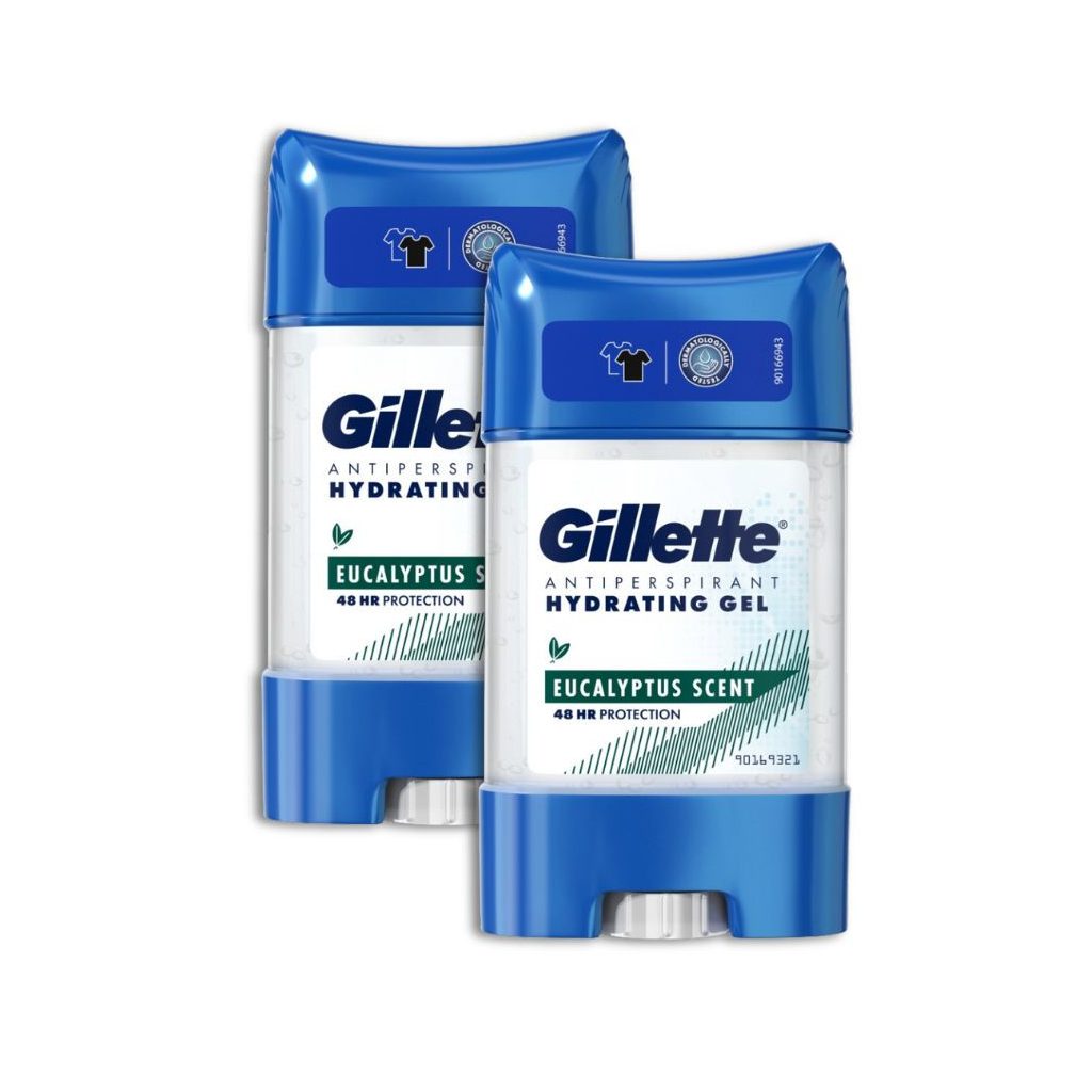 Gillette Antiperspirant Gél Eucalyptus 2x70 ml