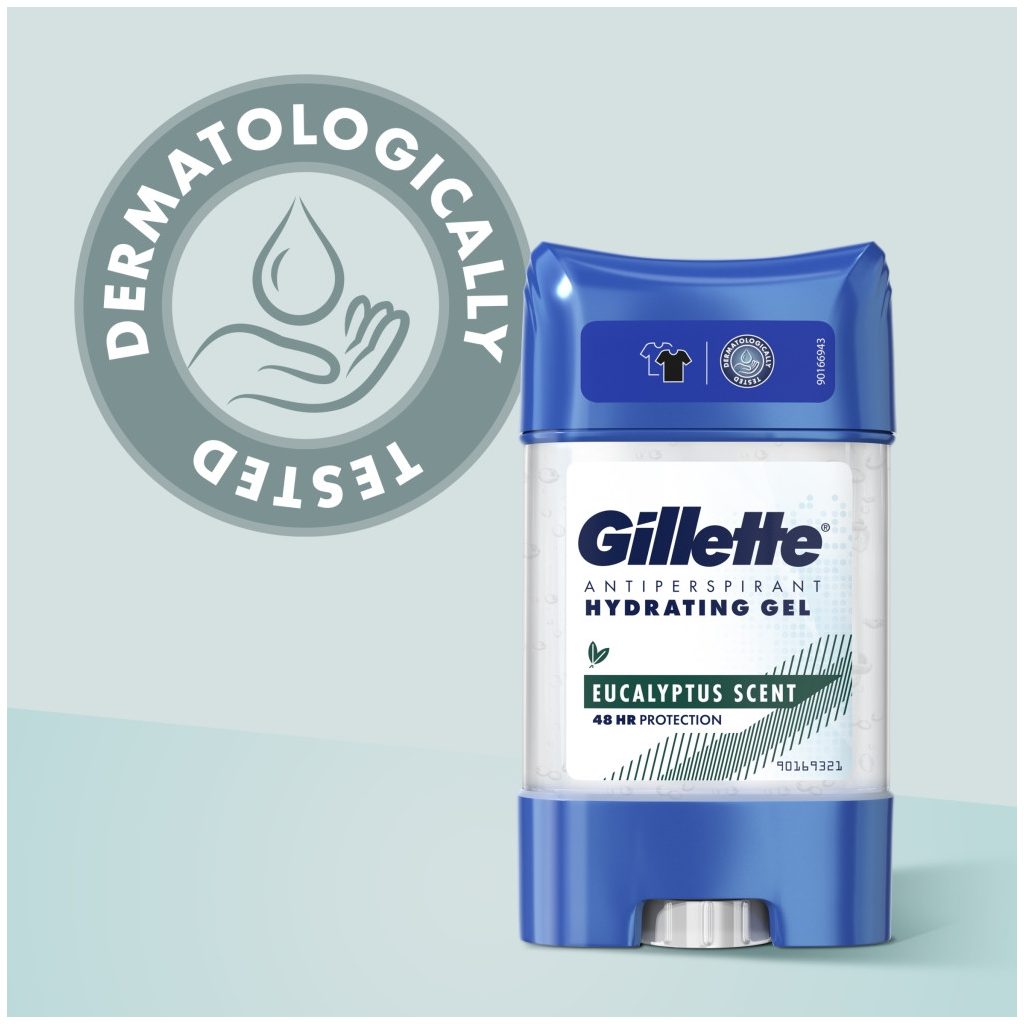 Gillette Antiperspirant Gél Eucalyptus 2x70 ml