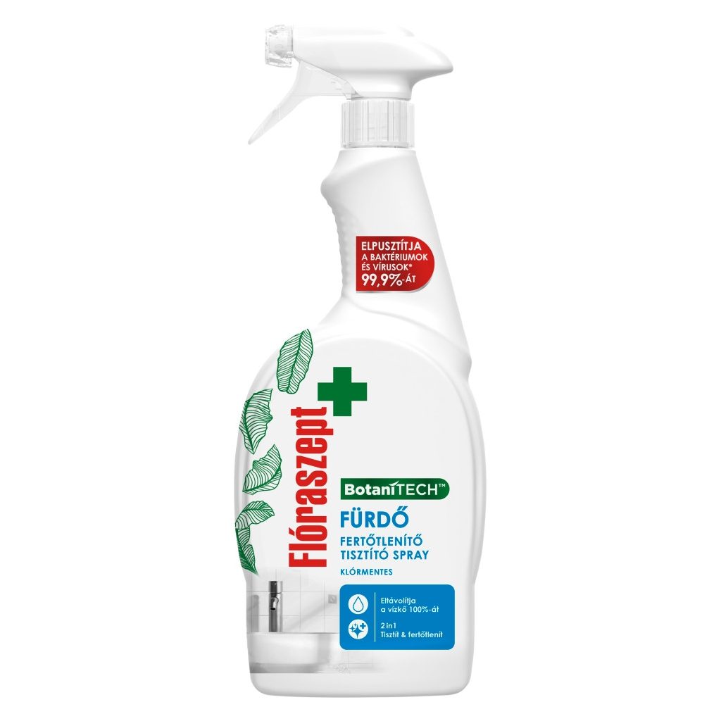 Flóraszept Botanitech klórmentes fürdő fertőtlenítő spray (3x700 ml)