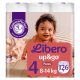 Libero Up&Go 4 bugyipelenka, 8-14 kg, 126 db + ajándék toalettpapír