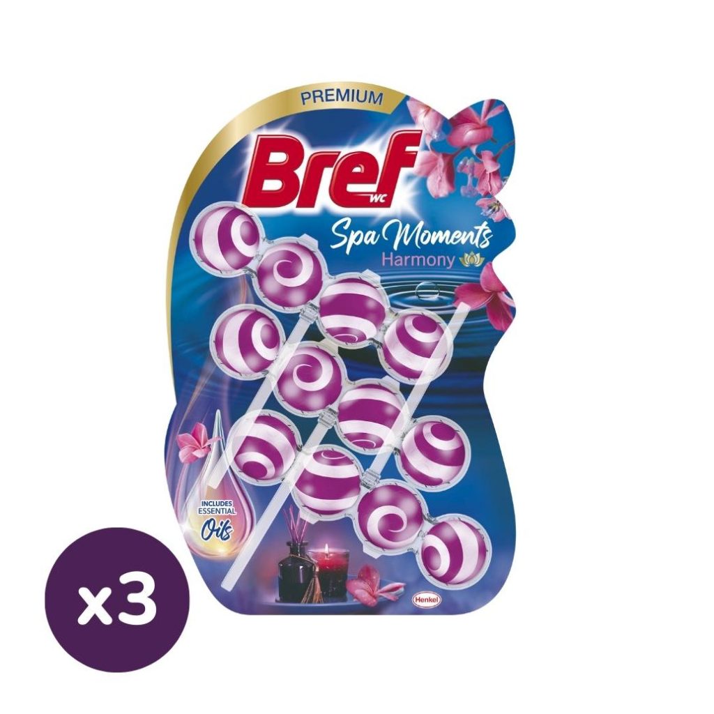 Bref Spa Moments Harmony toalett frissítő (9x50 g)