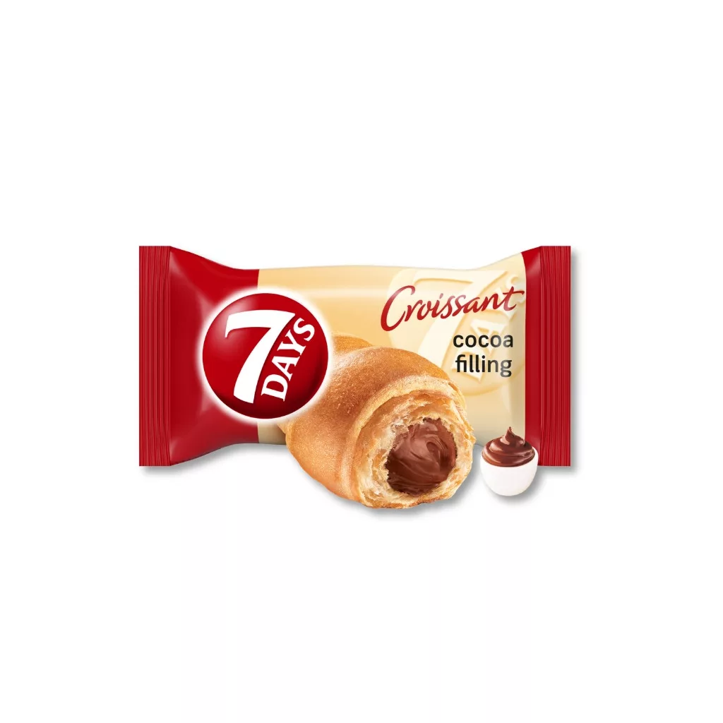 7Days kakaós töltött croissant 3x60 g
