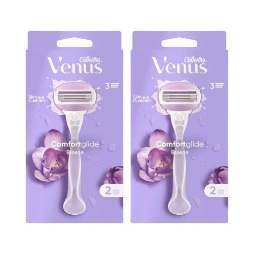 Gillette Venus ComfortGlide Breeze női borotva + borotvabetét (2 db)