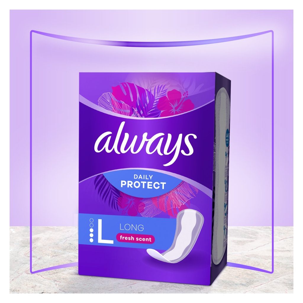 Always Daily Protect Hosszú Friss illattal Tisztasági Betét (2x48 db)
