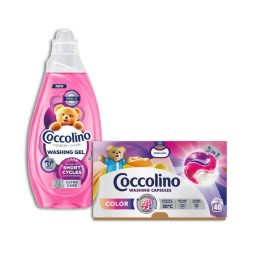 Coccolino Color mosókapszula+Wonder Wash Ultra mosógél